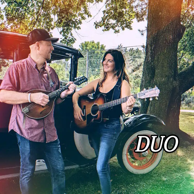 Acaciawood performing as a duo